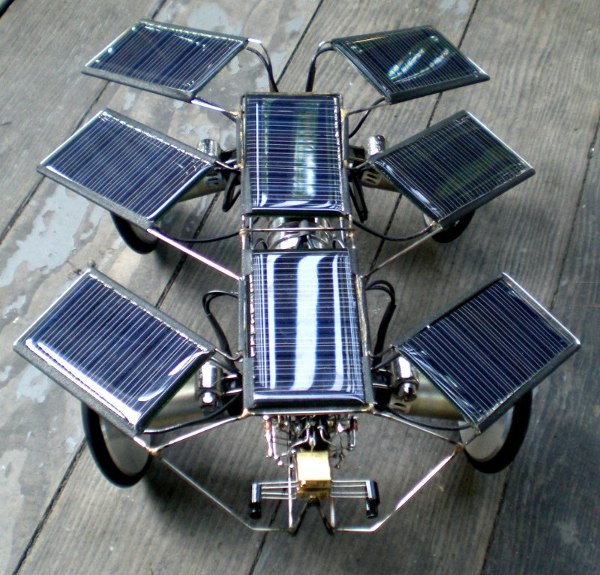 Trilobot, un robot que funciona con energí­a solar
