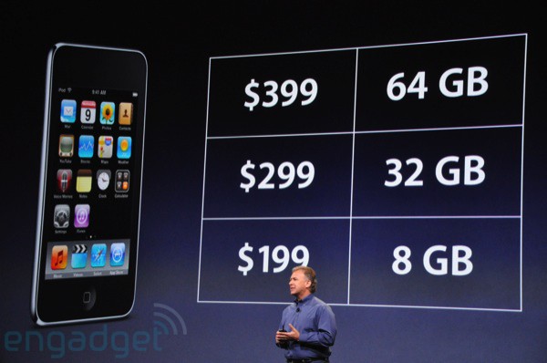 Apple iPod touch, classic y shuffle. Nuevos modelos y precios para los reproductores musicales de bolsillo