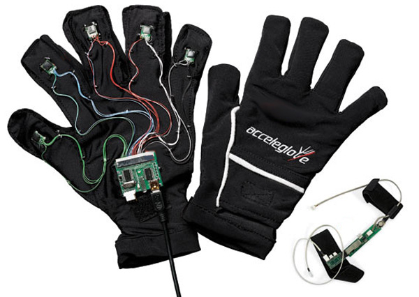 AcceleGlove, un guante programable con sensor de movimiento