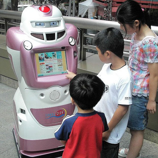 Guard Robot D1, un robot guí­a para ayudar a los turistas o apagar incendios