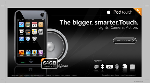 iPod Touch de 64 Gb, filtrado en la tienda on line Expansys