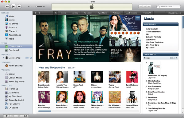 iTunes 9, el programa de Apple se renueva