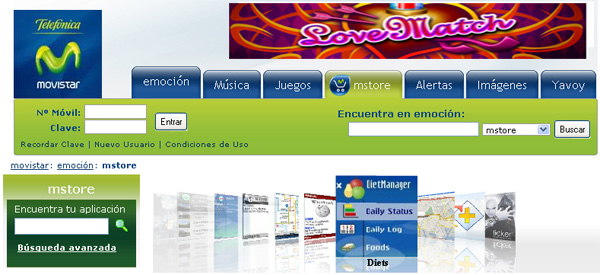 Mstore, la nueva tienda de Telefónica con aplicaciones para el móvil