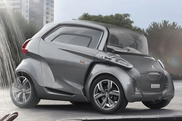 Peugeot BB1, un coche ecológico que reinventa el concepto de automóvil