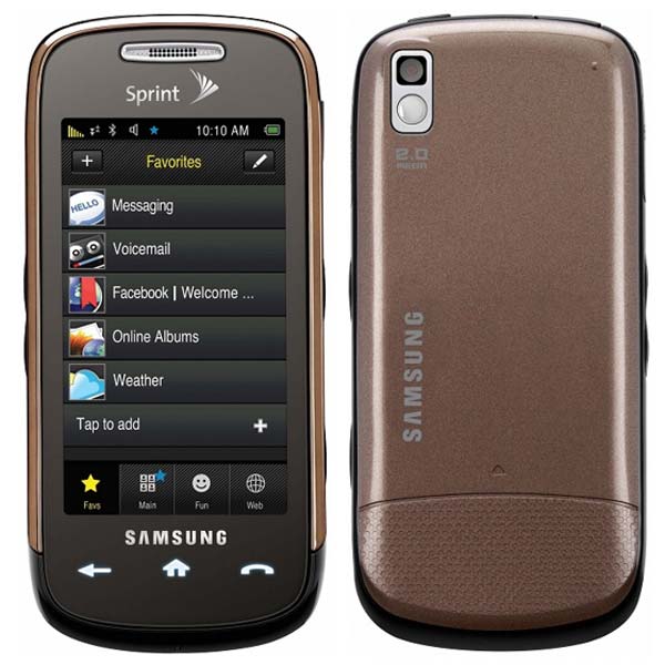 Samsung Instinct HD, nuevos datos y fotos del nuevo Instinct