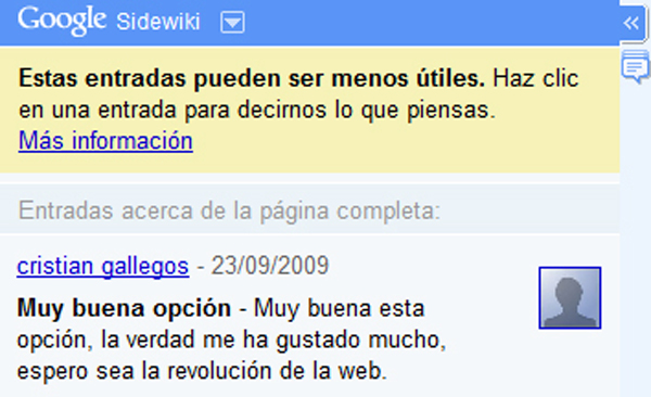 sidewiki3 sidewiki3