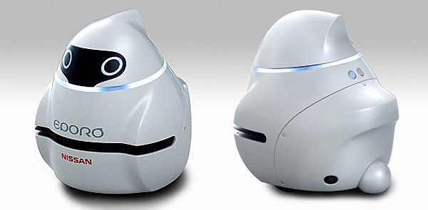 Eporo, Nissan desarrolla robots capaces de circular en manada sin tocarse