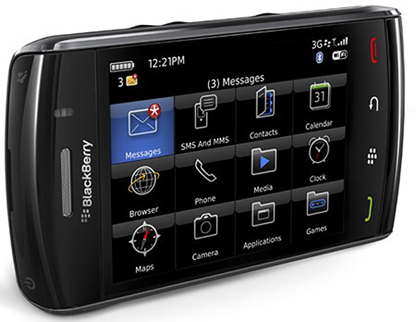 Blackberry Storm 2, tarifas y precios con Movistar