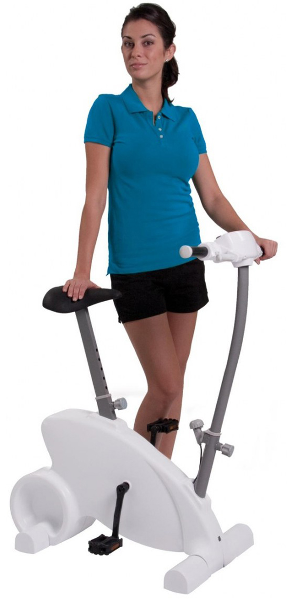 Cyberbike, la bicicleta estática para pedalear en la Wii
