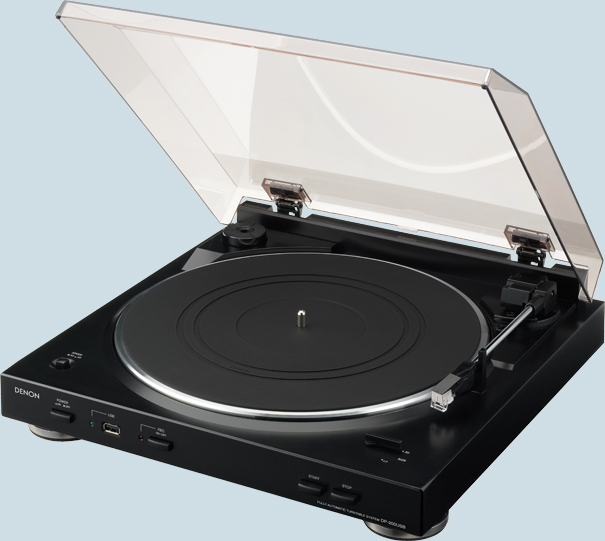 Denon DP-200USB, un giradiscos sencillo con conexión USB