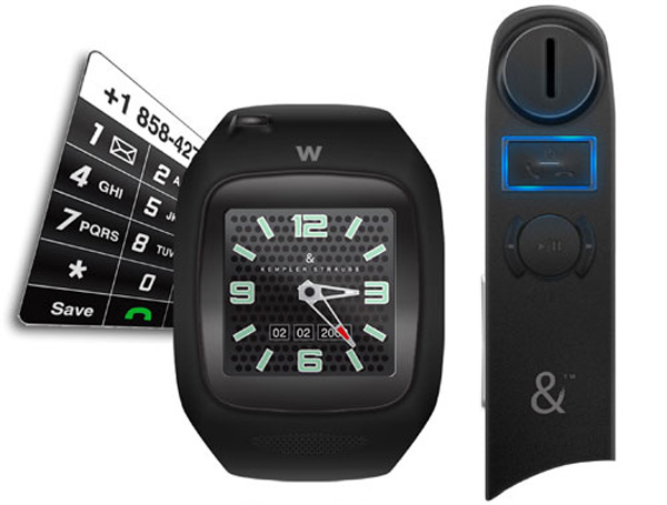 Kempler & Strauss W PhoneWatch, un nuevo móvil y reloj de pulsera dos en uno