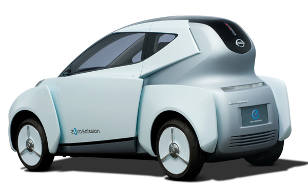 Nissan Land Glider, un coche con aspecto de moto