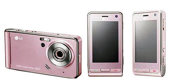 LG Viewty Pink, un terminal táctil clásico, reeditado en rosa