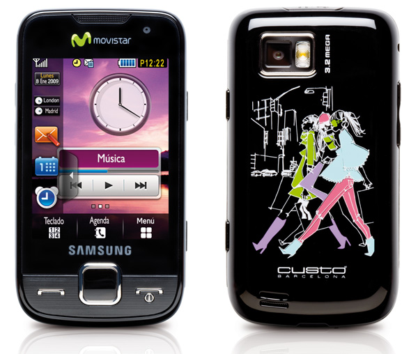 Samsung Mytouch 2GB, ahora en edición especial Custo Barcelona