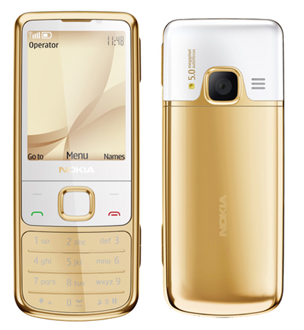 Nokia 6700 Classic Gold Edition, un baño de lujo