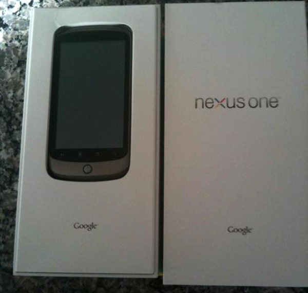 Nexus One podrí­a estar a la venta el cinco de enero