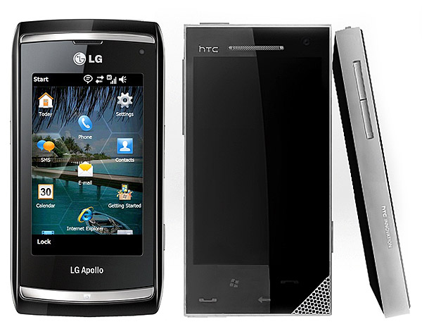 HTC Obsession y LG Apollo, desvelados los primeros móviles que llevarán Windows Mobile 7