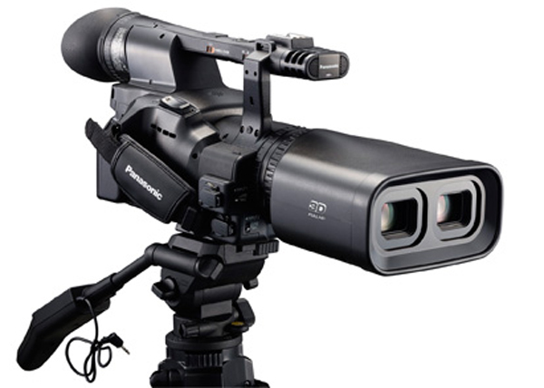 medio oferta hacha TV en 3D. Panasonic presenta una cámara profesional para emitir en tres  dimensiones