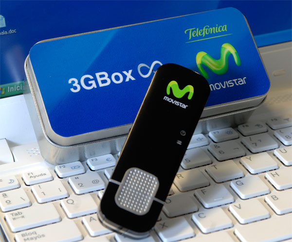 Teléfonica 3GBox, un módem USB con almacenamiento ilimitado