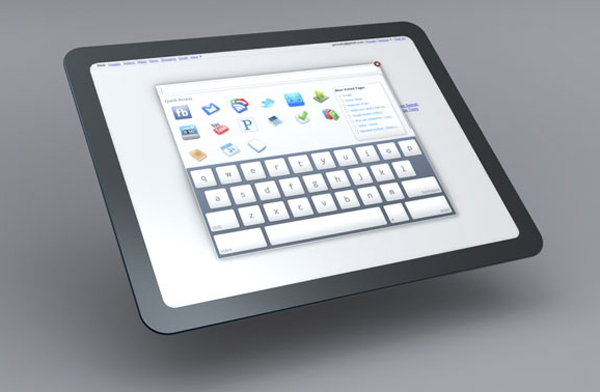 Google Chrome Tablet, el iPad de Apple podrí­a vérselas con un tablet de Google