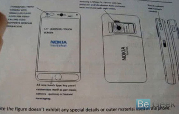 Nokia N87, filtrado un móvil con pantalla AMOLED de 3,7 pulgadas y sensor de 12 Megapí­xeles