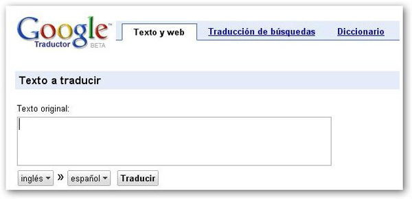 google-traductor-web