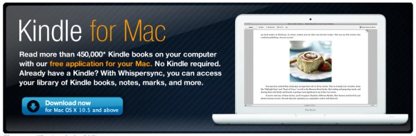 Kindle para Mac, los ebooks de Amazon ya disponibles para dispositivos de Apple
