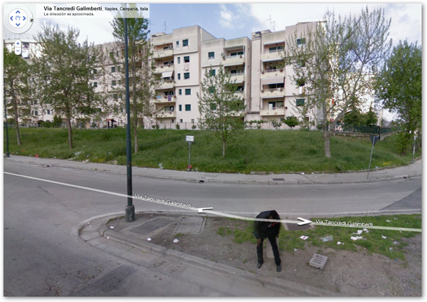 Google Street View evita la Camorra napolitana