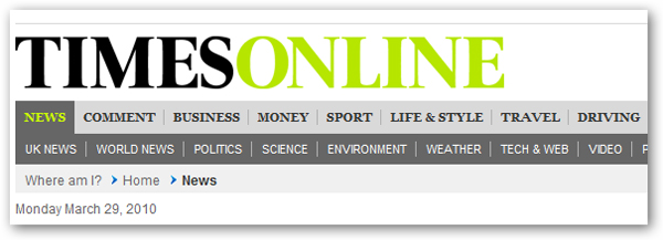 The Times, el diario británico será de pago a partir de junio