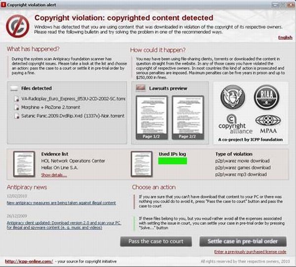 Usuarios de BitTorrent: cuidado con el virus chantajista