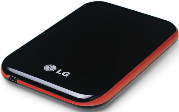 LG HXD5, un disco duro externo de 2,5 pulgadas, para aficionados a la fotografí­a y a las pelí­culas