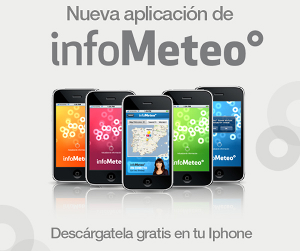 iPhone, infoMeteo, una aplicación gratuita para conocer la información del tiempo