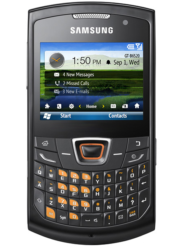 Samsung Omnia Pro 5 B6520, teclado QWERTY y gama media
