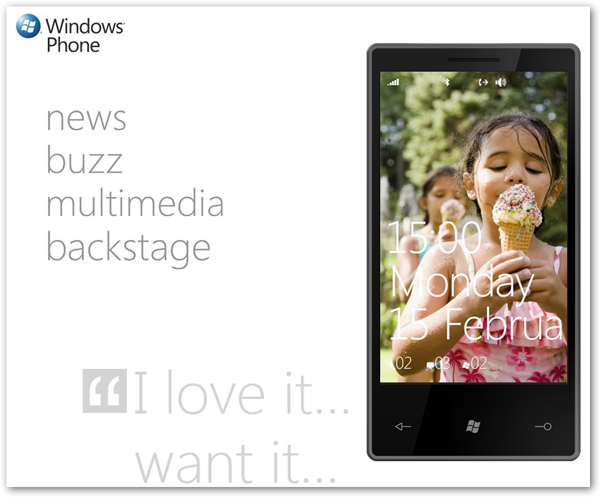 Windows Phone 7 podrí­a estar disponible en octubre
