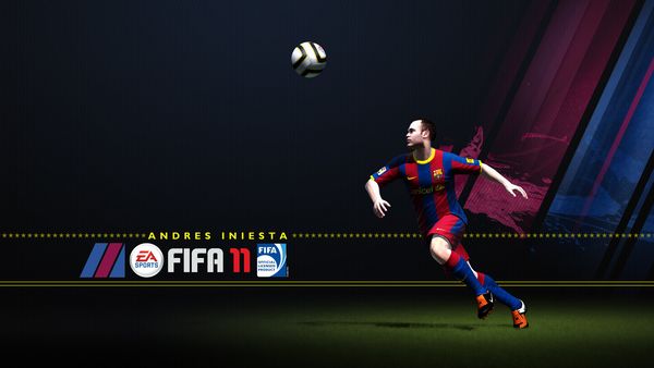 FIFA 11, Andrés Iniesta será la portada del juego de fútbol FIFA 11