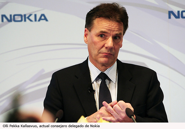 Nokia podrí­a cambiar de consejero delegado según el Wall Street Journal