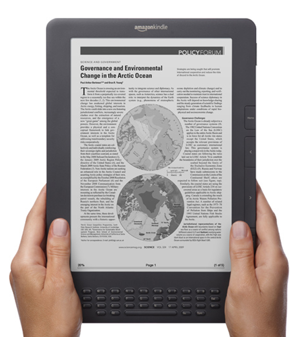 Kindle DX Graphite, Amazon mejora su Kindle y rebaja el precio del DX