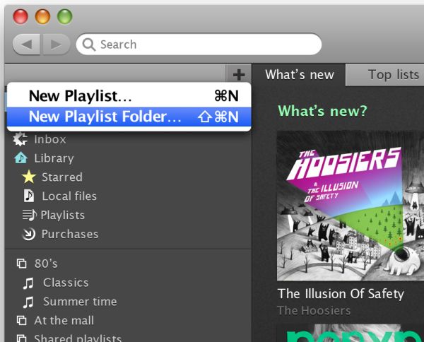 Spotify ya permite crear carpetas