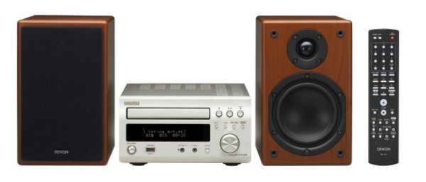 Denon D-M38, un microsistema de audio que mejora los formatos de sonido comprimidos
