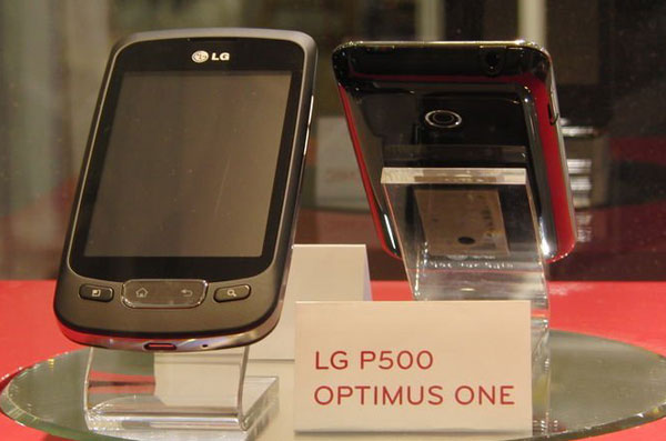 LG Optimus One, dos millones de LG Optimus One vendidos