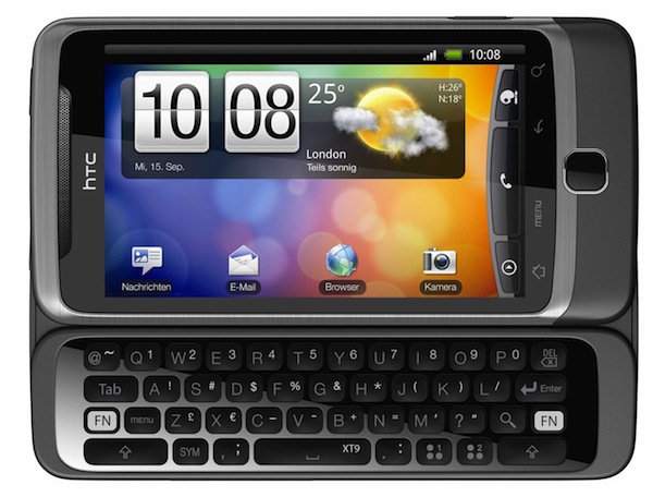 HTC Desire Z Yoigo, precios y tarifas del HTC Desire Z gratis con Yoigo