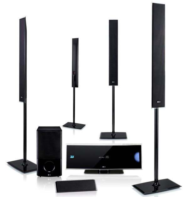 LG HX995TZ, sistema de cine en casa todo en uno con lector Blu-ray 3D