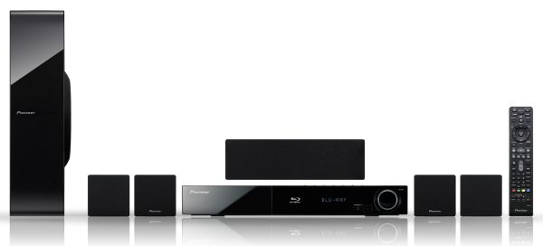 Pioneer BCS-303, sistema de cine en casa 5.1 con reproductor Blu-ray