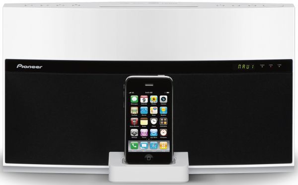 Pioneer XW-NAV1, base para iPod o para iPhone con reproductor DVD