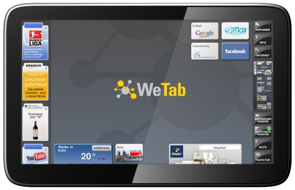 WeTab, el tablet con sistema operativo MeeGo ya a la venta