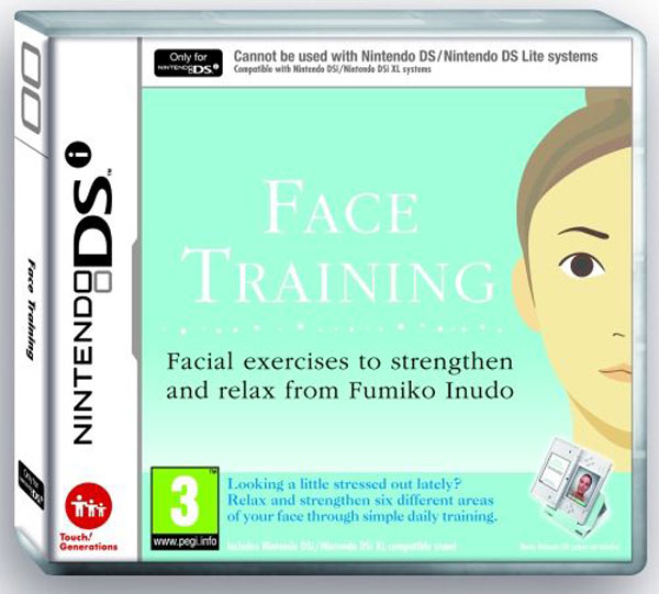 Face Training, un juego de Nintendo DS para combatir el estrés y evitar arrugas faciales