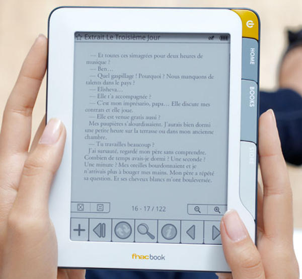 FnacBook, Fnac presenta su propio lector de libros electrónicos