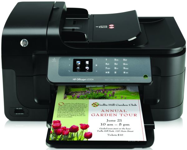 HP Officejet 6500A e-All-in-One, multifunción de impresión rápida en negro y color