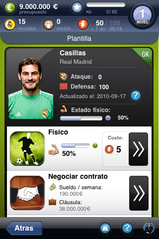 Real Madrid, nuevo juego para Facebook y iPhone dedicado al Real Madrid