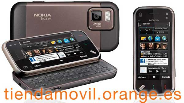 Nokia N97 Mini Orange, a partir de cero euros el Nokia N97 con Orange